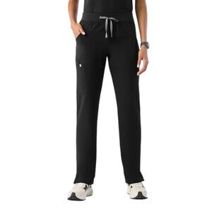 FIGS - Kade Cargo Scrub Pants Black Sz XL